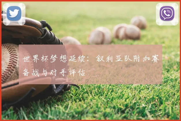 世界杯梦想延续:叙利亚队附加赛备战与对手评估